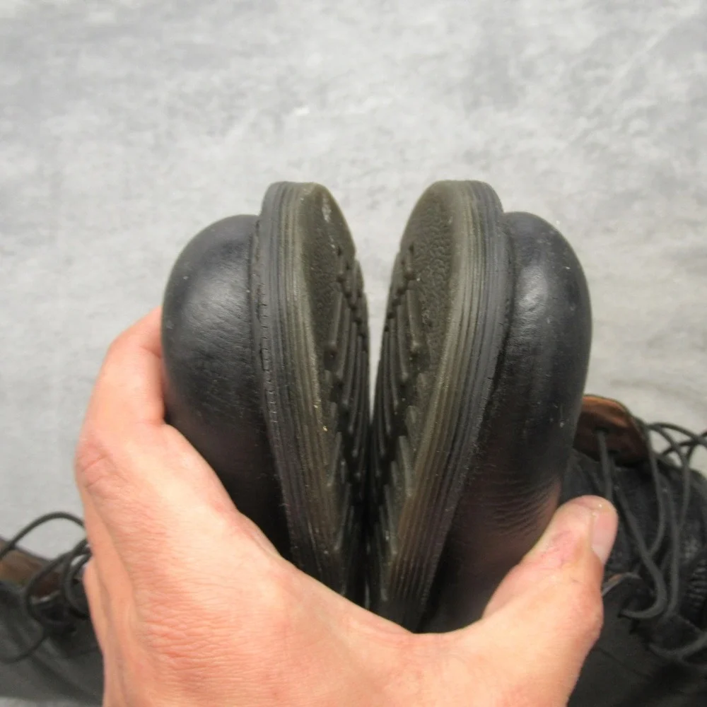 Dr Martens Unisex Shoes M10 W11 Black Leather Lace Up‎ Combat Eldritch Boots